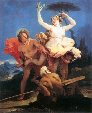 Дж. Б. Тьеполо. Дафна, преследуемая Аполлоном, 1744 г.