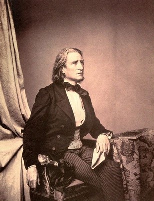 Ференц Лист в 1858 году