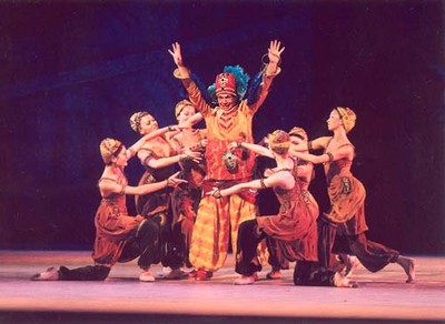 Kirov Ballet. Igor Petrov as the Chief Eunuch in Scheherazade. © John Ross