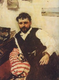 В.Серов. Портрет К.Коровина. 1891 г.