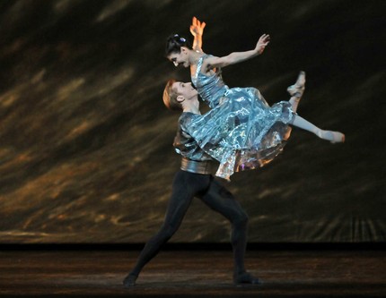Alina Cojocaru and Steven McRae in Alexei Ratmansky’s 24 Preludes. © Dave Morgan, by kind permission of the Royal Opera House