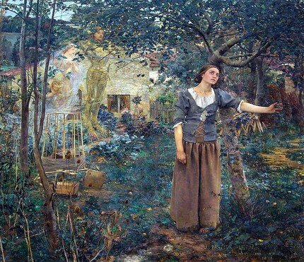 Видение Жанны д’Арк (Жюль Бастьен-Лепаж, 1879 год)