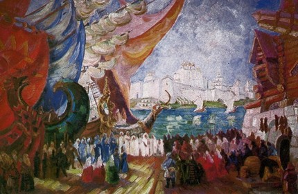 Ф. Ф. Федоровский. «Садко». Опера Н. Римского-Корсакова. 1935 год