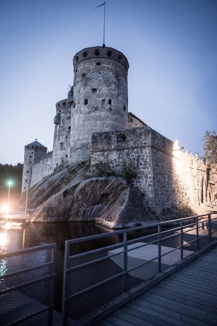 Olavinlinna castle. Photo by Nikolay Krusser