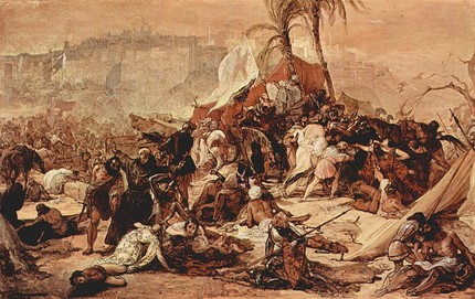 Франческо Хайес. Осада Иерусалима (1838-1850)