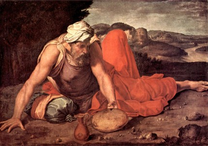 Даниэле да Вольтерра. «Пророк Илия», около 1550—1560