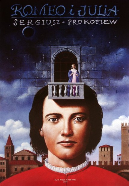 Прокофьев. «Ромео и Джульетта». Постер Рафала Олбинского