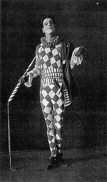 Alexander Moissi as "Arlecchino"