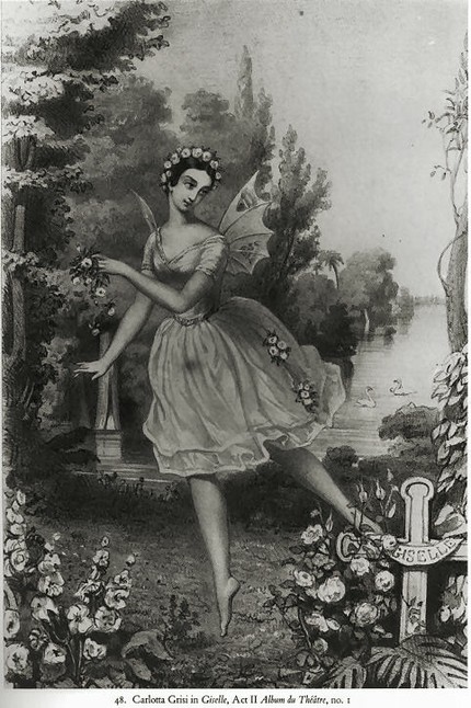 Карлотта Гризи в балете «Жизель»