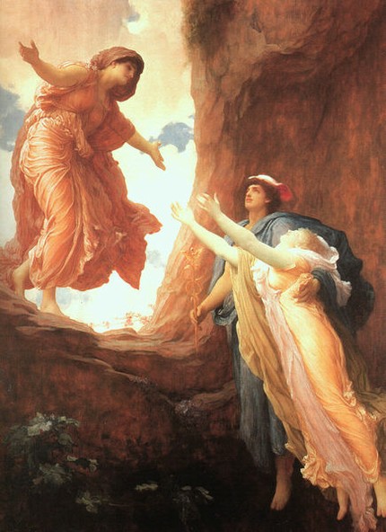 Фредерик Лейтон. «Возвращение Персифоны», 1891.