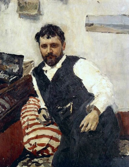 В. Серов. Портрет К. Коровина. 1891 г.