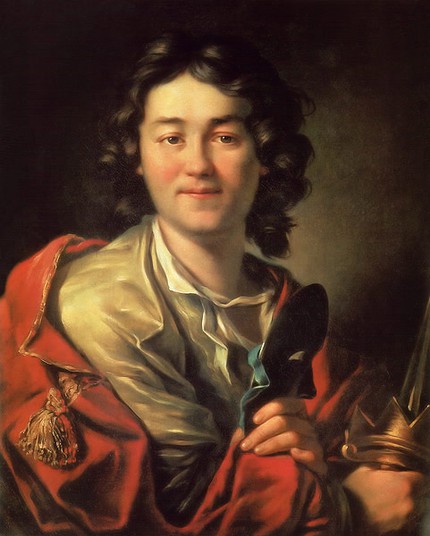 Фёдор Волков. Портрет работы А. П. Лосенко, 1763 год.