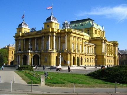 Хорватский национальный театр в Загребе / Hrvatsko narodno kazalište u Zagrebu