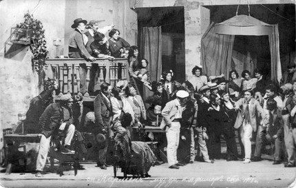 Театральная постановка «Кармен» в Театре музыкальной драмы, 1913 г.