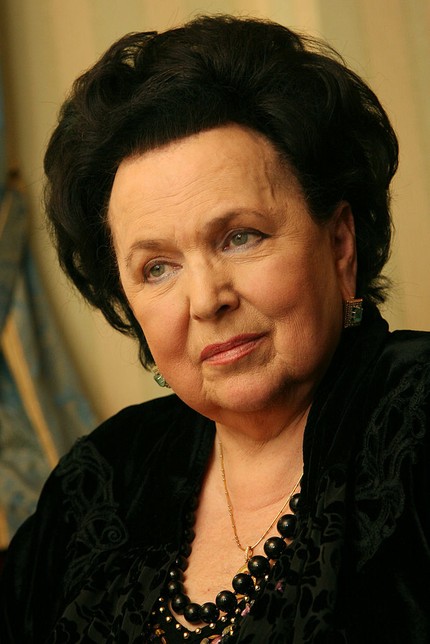 Галина Павловна Вишневская в 2008 году. Автор фото — Алексей Юшенков
