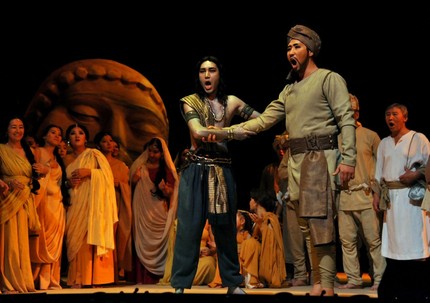 В Алматы прошла премьера оперы Жоржа Бизе «Искатели жемчуга»