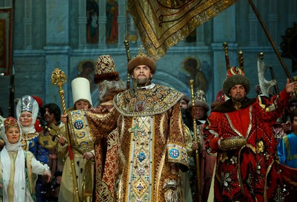 «Борис Годунов» на Шаляпинском фестивале. Автор фото — Леонид Бобылев