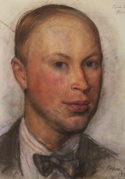 Сергей Сергеевич Прокофьев, 1926. Портрет работы Зинаиды Серебряковой