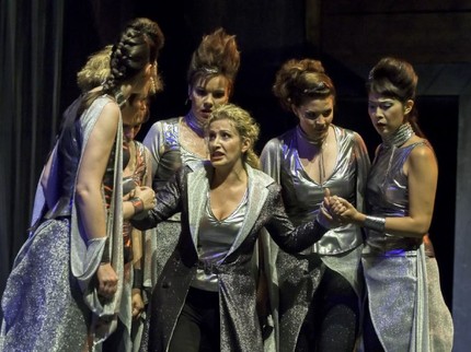 «Валькирия». Copyright-Angabe: © Tiroler Festspiele Erl / Rupert Larl