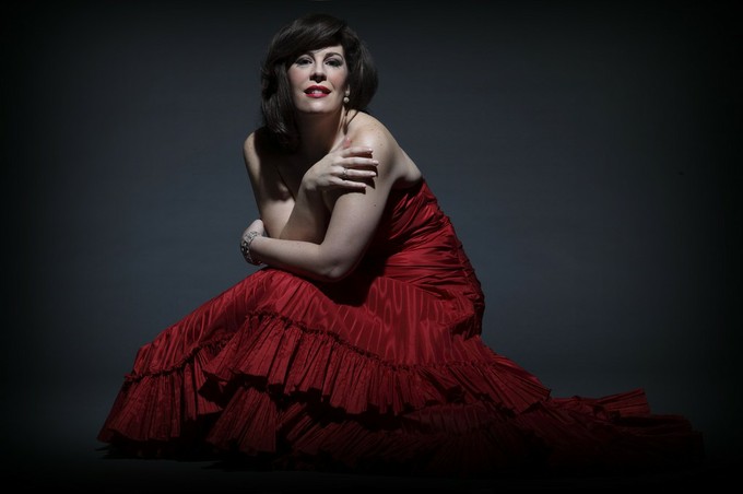 Сондра Радвановски в Петербурге