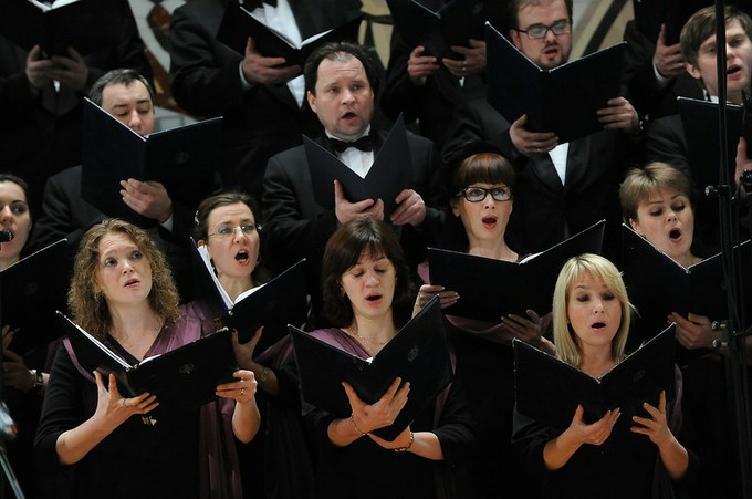 Хоровое великолепие Пасхального фестиваля