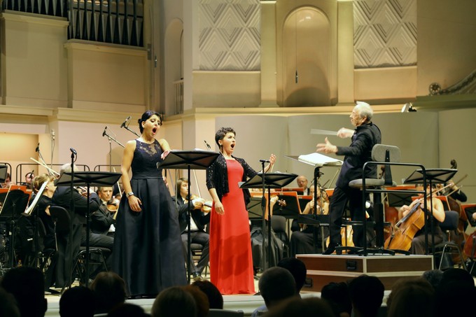 Саломея в роли Семирамиды