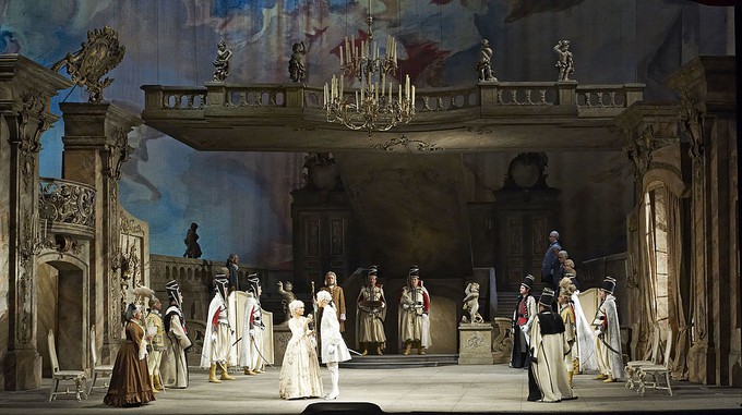 К 1000-му представлению «Кавалера розы» в Венской опере