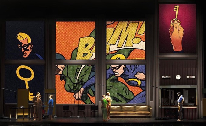 Современная опера про комиксы