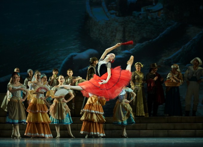 Как Дульсинея благословила Китри и Базиля