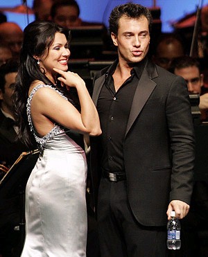 Снег для Эрвина Шротта и всеобщее обожание для Анны Нетребко