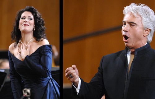 Дмитрий Хворостовский и Сондра Радвановски в БЗК