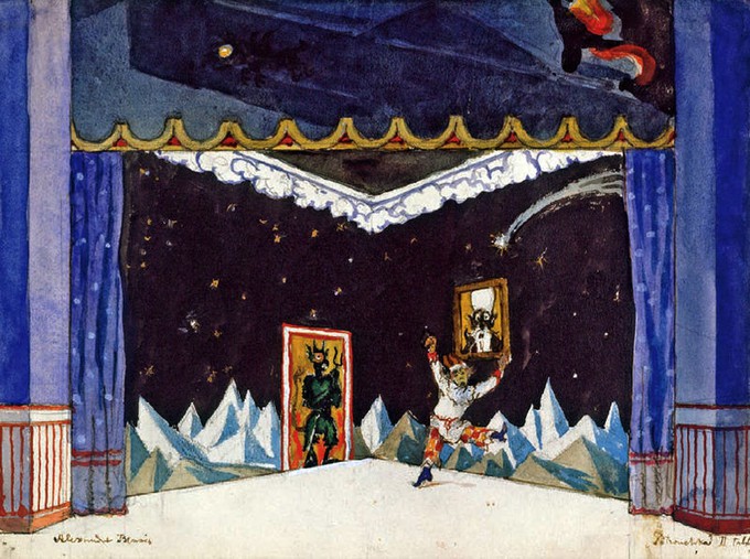 «Петрушка» Стравинского: русский лубок