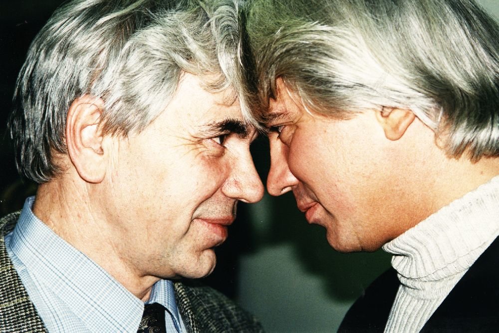 Отец и сын Хворостовские. Фото: Санкт-Петербургский музей театрального и музыкального искусства