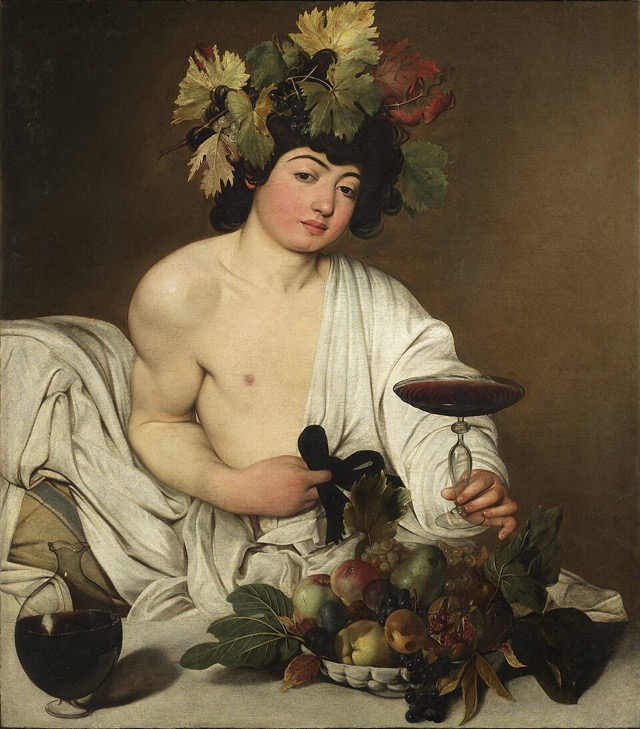Вакх. Картина Караваджо (1593–1594)