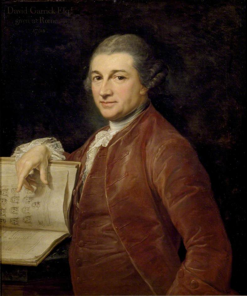 Помпео Батони. Портрет Дэвида Гаррика (1764)