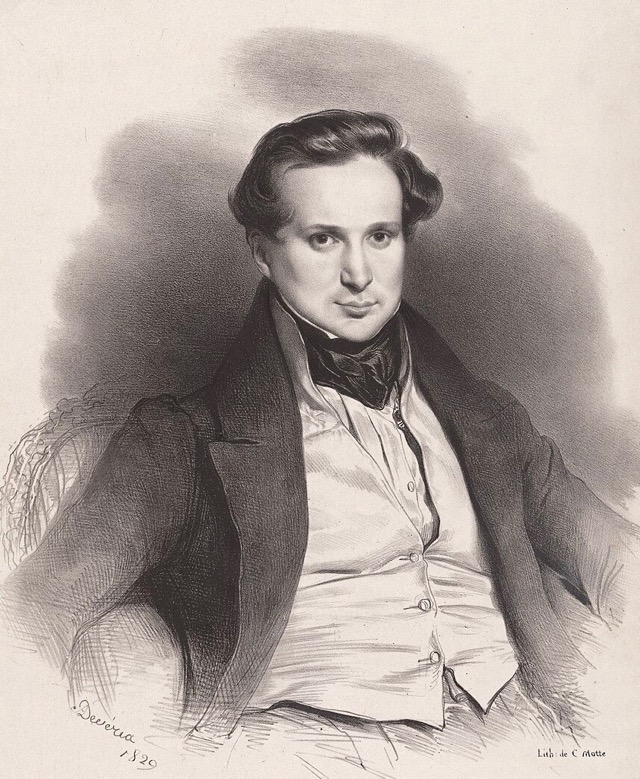 Виктор Гюго в 1829 г.