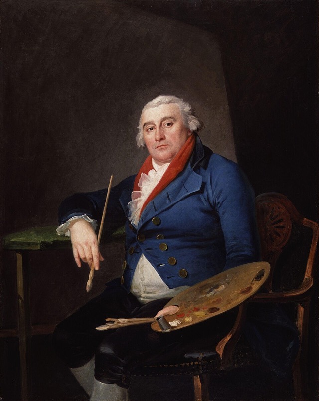Ф. Ж. Лутербур. Автопортрет. Между 1805 и 1810 гг.