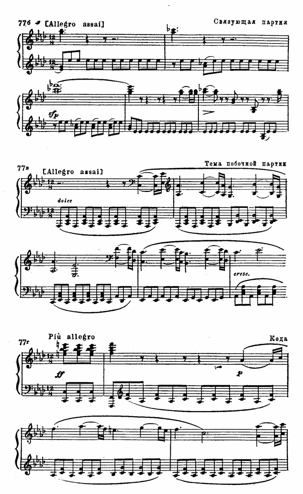 Курсовая работа по теме Некоторые особенности сонатной формы в поздних фортепианных сочинениях Л. Бетховена (на примере сонаты ор.110 №31)
