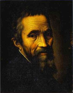 Микеланджело. Портрет работы Марчелло Венусти (1535)
