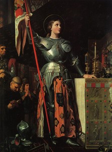 Жанна д’Арк на коронации Карла VII. Жан Огюст Доминик Энгр, 1854