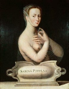 Поппея Сабина на картине 16 века