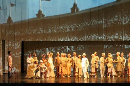 Сцена из спектакля «Анна Каренина» в постановке Мариинского театра (© Н.Разина)