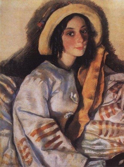 Франгопуло Мария-Мариэтта Харлампиевна (1922). Портрет работы З. Серебряковой