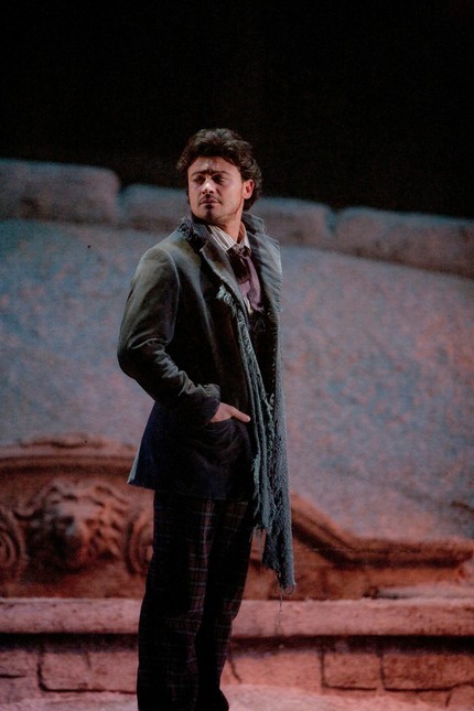 Витторио Григоло – Рудольф. Сцена из оперы «Богема». Фото – Марти Соул