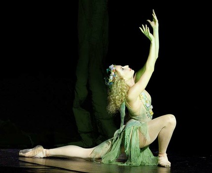 Людмила Кудрявцева в партии Возлюбленной в балете «Кармина Бурана»