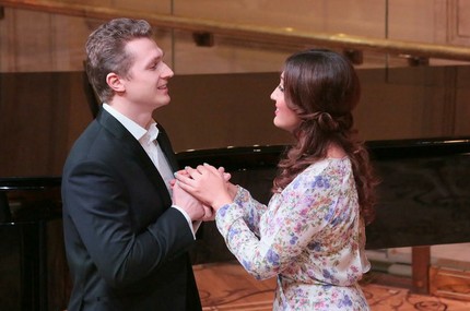 Кристина Мхитарян и Павел Валужин