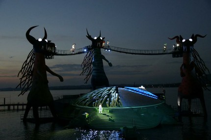 «Волшебная флейта» на Bregenzer Festspiele Bodensee