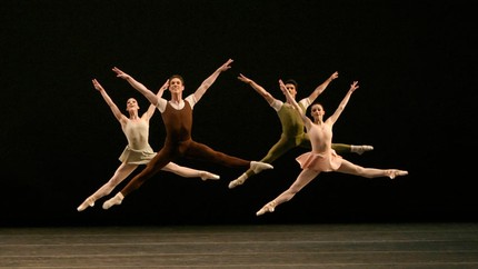 Балет Роббинса «Гольдберг-вариации» / The Goldberg Variations. Фото: Paul Kolnik / nycballet.com