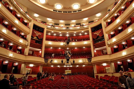 Зрительный зал. Проект Михеля Энгельхарта