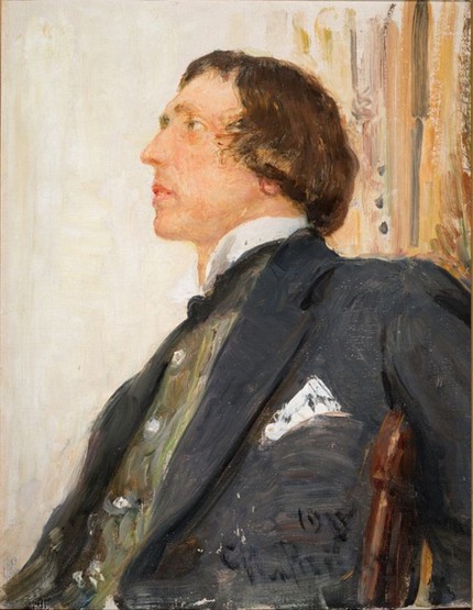 Портрет Евреинова кисти Ильи Репина